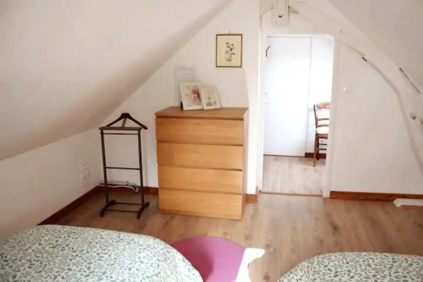 Charmant Cottage 8 Personnes En Normandie Cleuville Exterior foto
